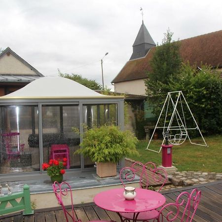 Bed and Breakfast Roulotte la Dominique à Romery  Extérieur photo